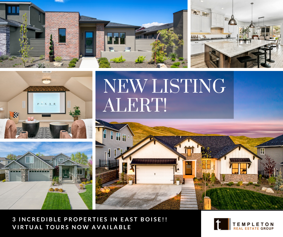 3 Incredible New Listings in East Boise!!